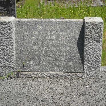 POTGIETER J.J.S. 1887-1942 ??