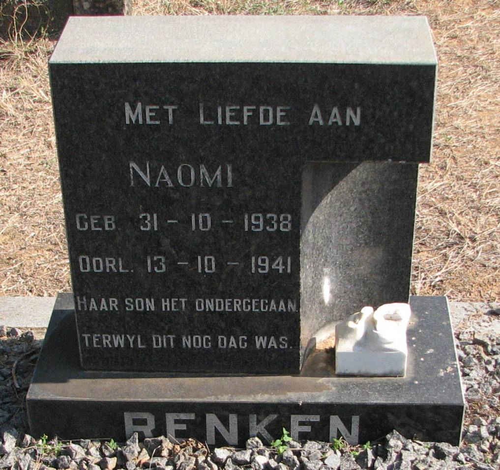 RENKEN Naomi 1938-1941