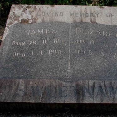 SWEETNAM James 1893-1968 &amp; Elizabeth 1881-1974