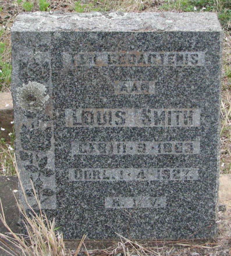 SMITH Louis 1853-1927