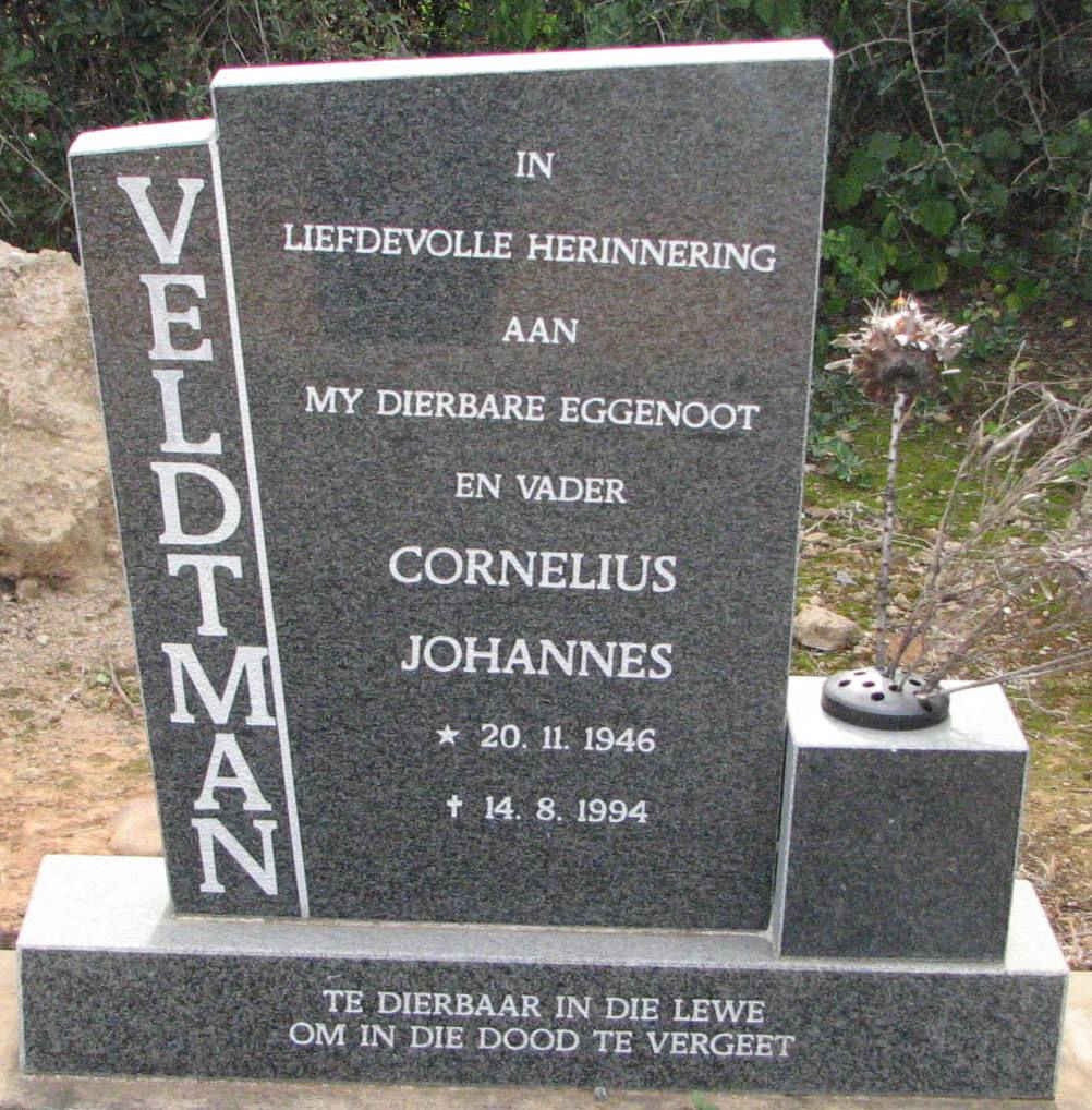 VELDTMAN Cornelius Johannes 1946-1994