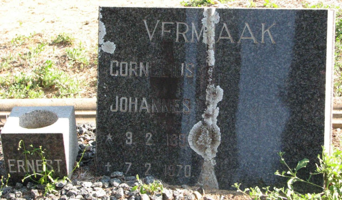 VERMAAK Cornelius Johannes 1893-1970