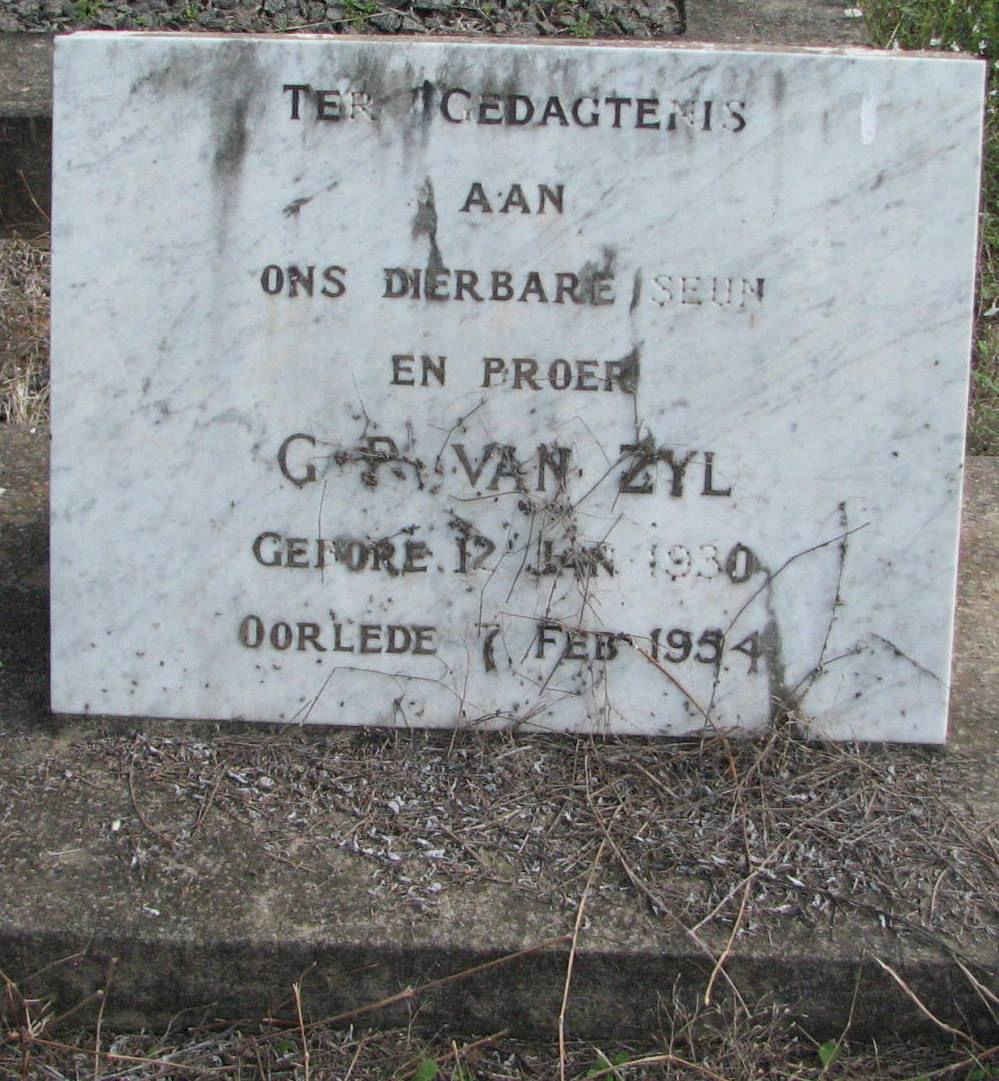 ZYL G.P., van 1930-1954