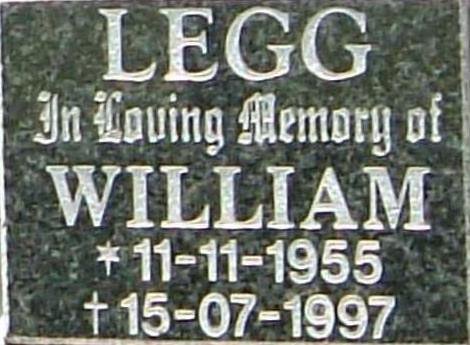 LEGG William 1955-1997