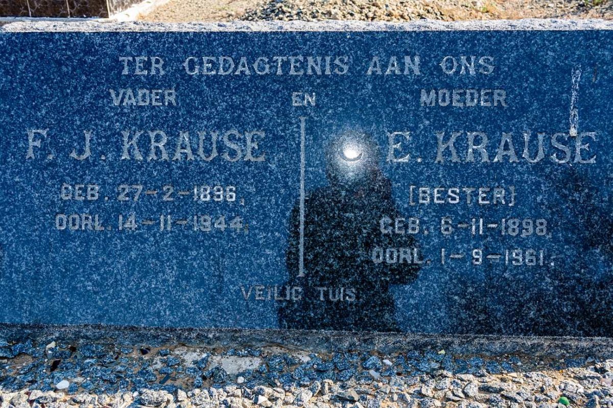 KRAUSE F.J. 1896-1944 &amp; C.E. BESTER 1898-1961