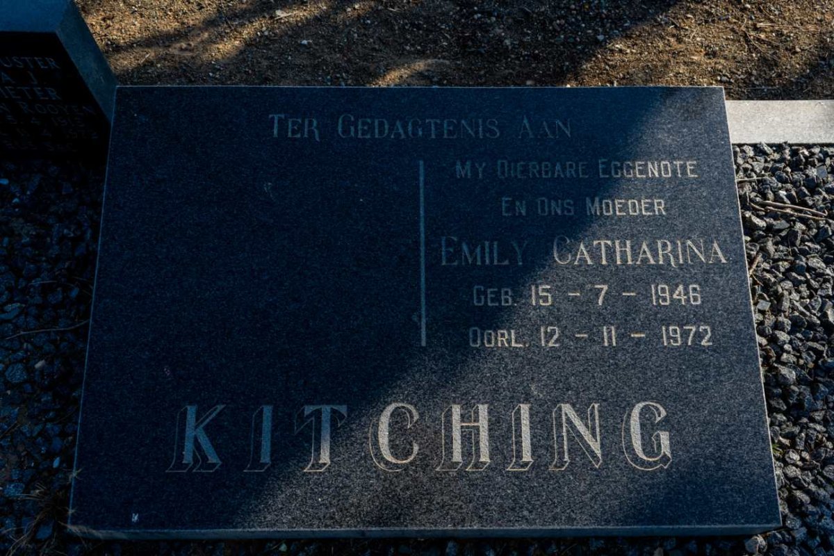 KITCHING Emily Catharina 1946-1972
