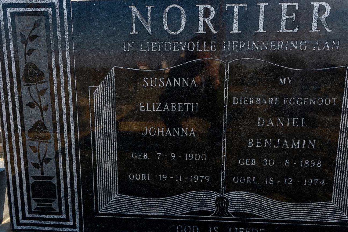 NORTIER Daniel Benjamin 1898-1974 &amp; Susanna Elizabeth Johanna 1900-1979