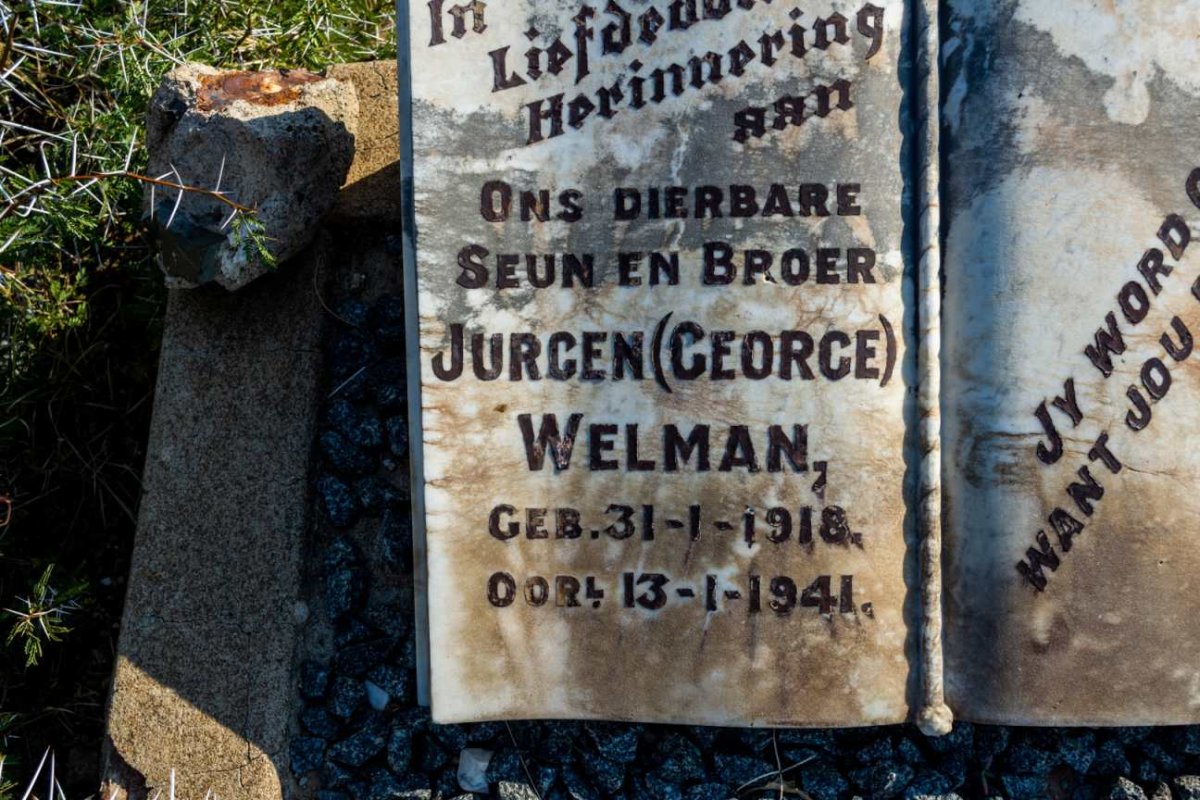 WELMAN Jurgen 1918-1941