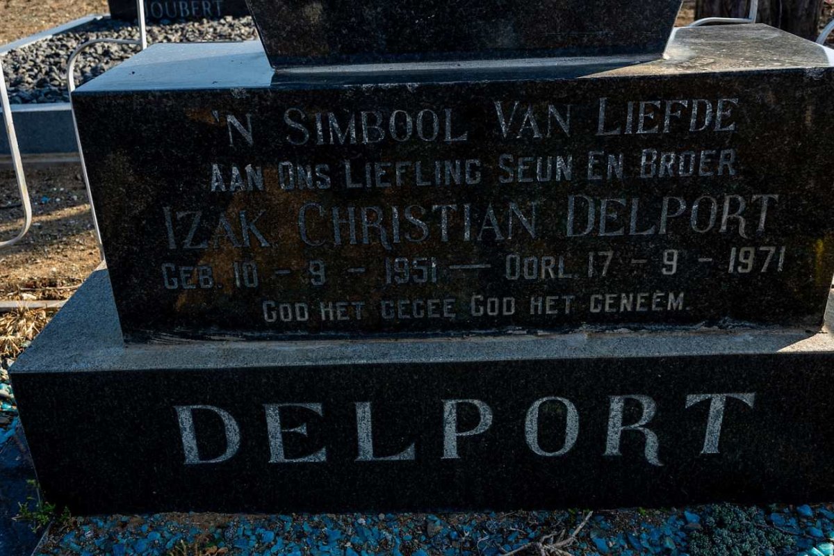 DELPORT Izak Christian 1951-1971