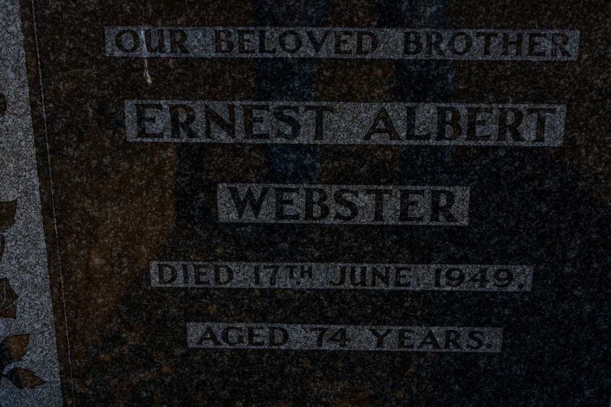 WEBSTER Ernest Albert -1949