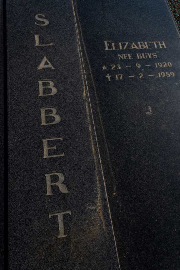 SLABBERT Leon 1919-2008 &amp; Elizabeth BUYS 1920-1989
