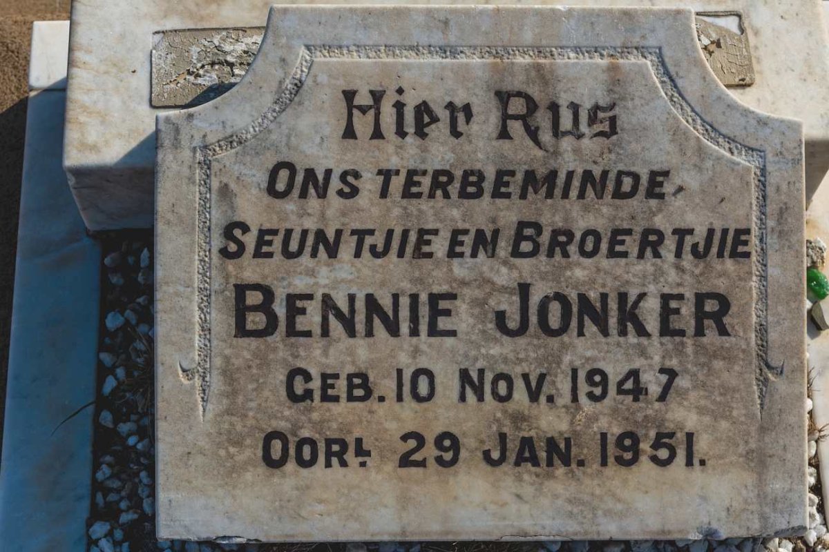 JONKER Bennie 1947-1951