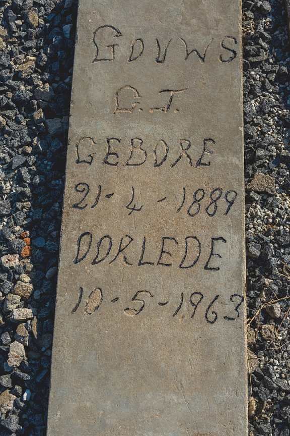 GOUWS G.J. 1889-1963