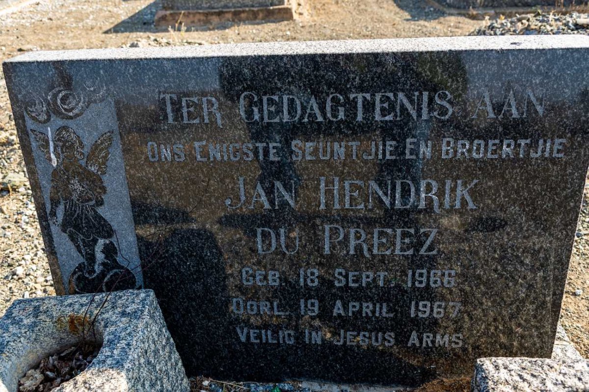 PREEZ Jan Hendrik, du 1966-1967