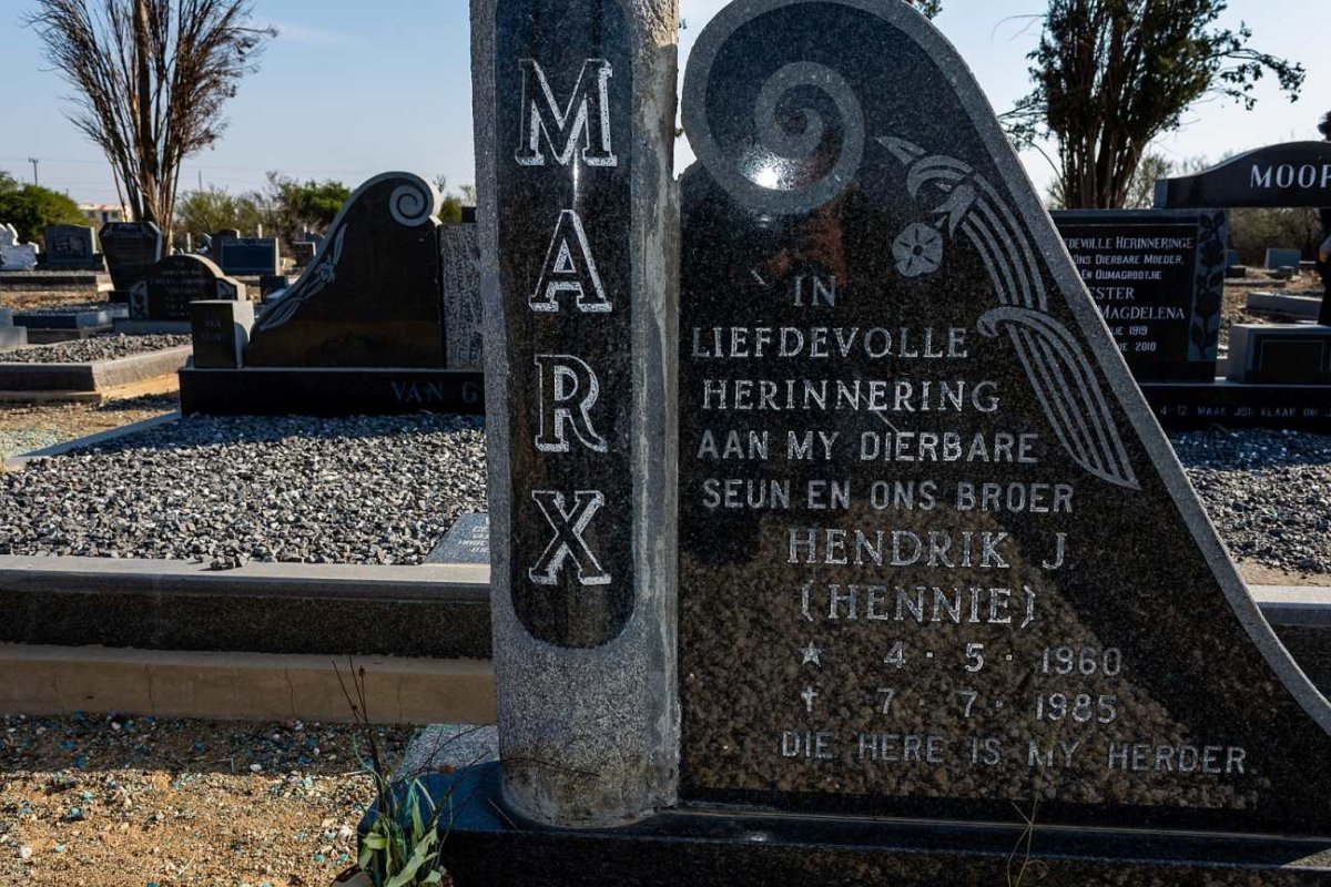 MARX Hendrik J. 1960-1985