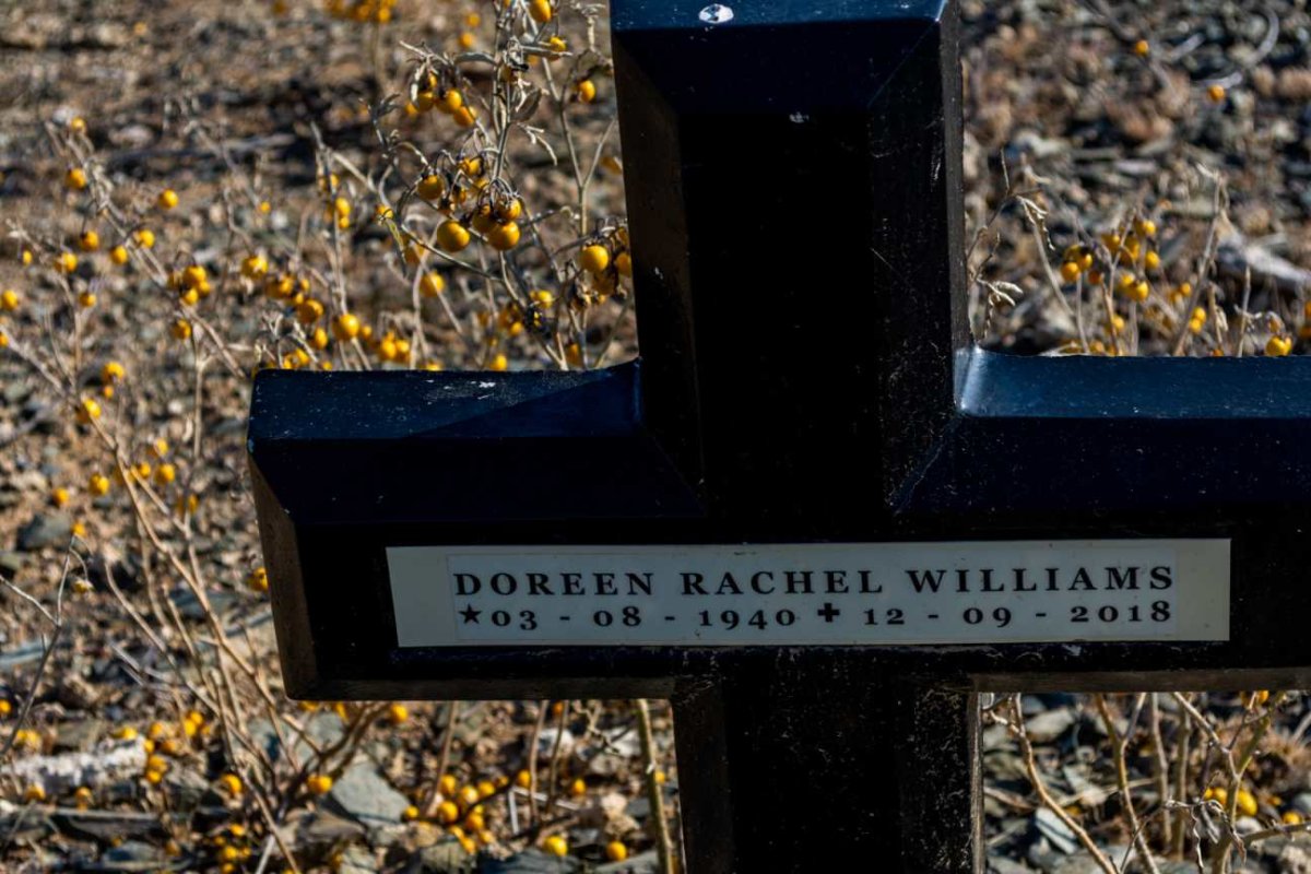WILLIAMS Doreen Rachel 1940-2018
