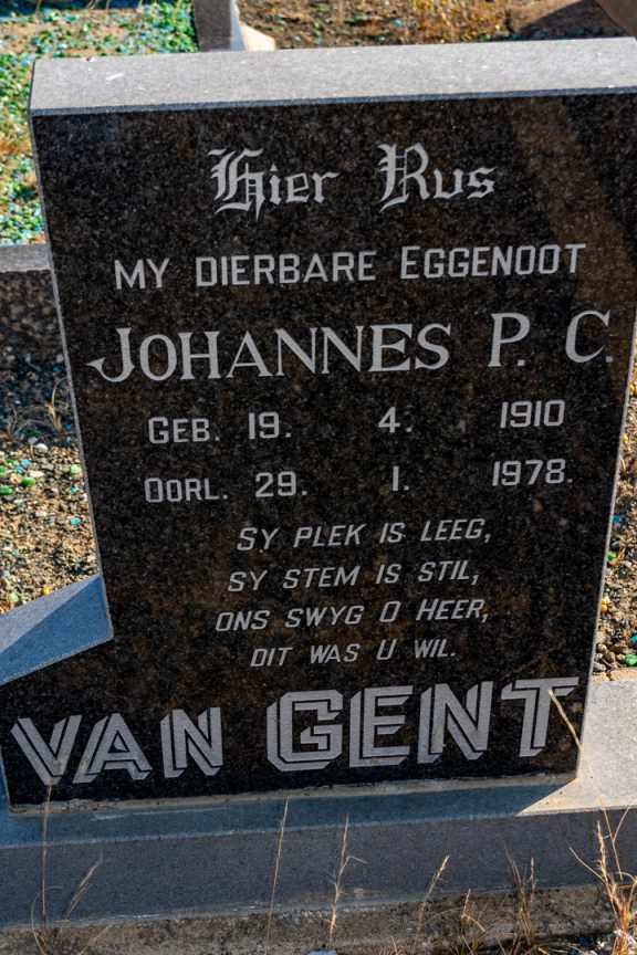 GENT Johannes P.C., van 1910-1978