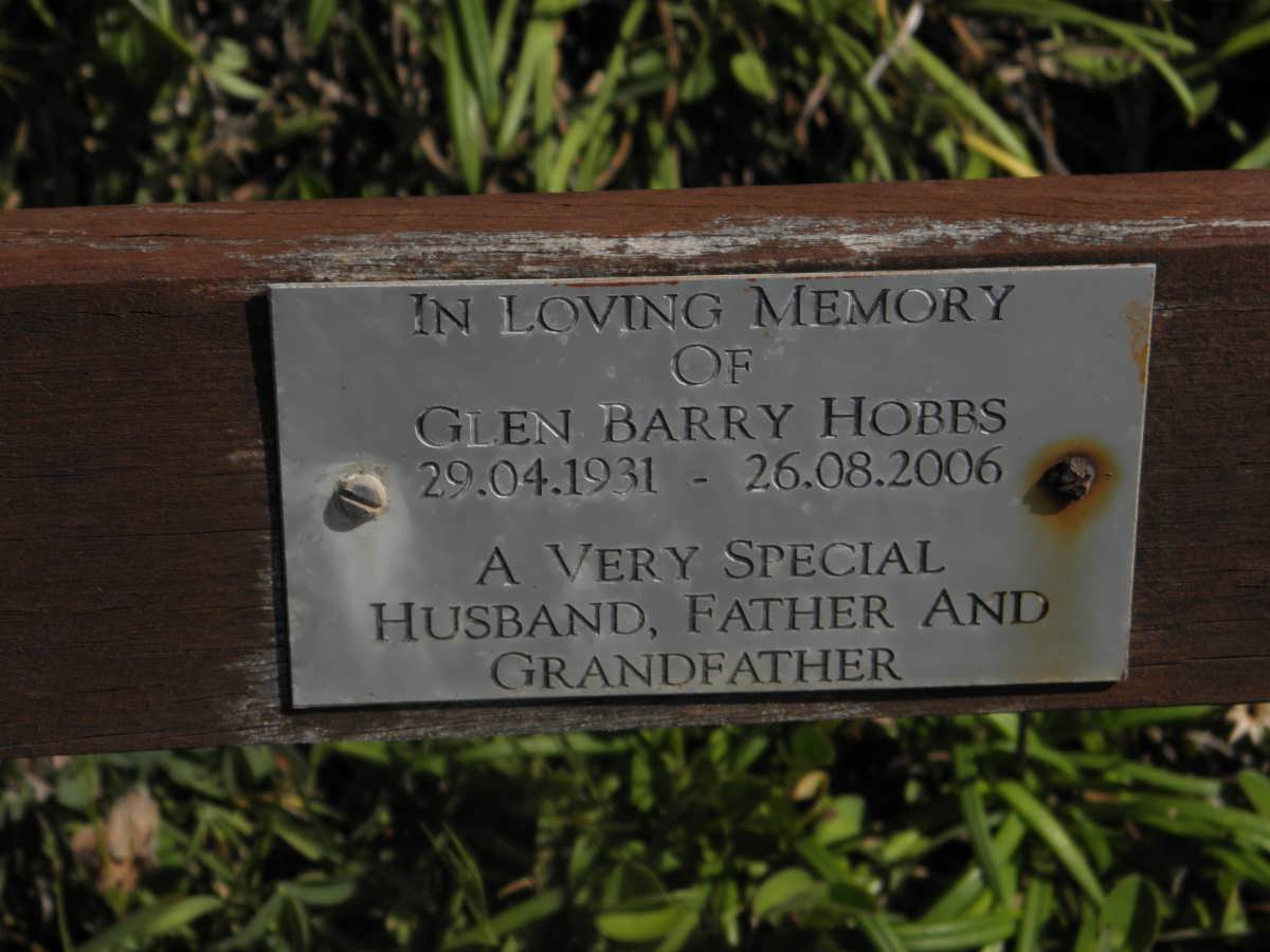 HOBBS Glen Barry 1931-2006