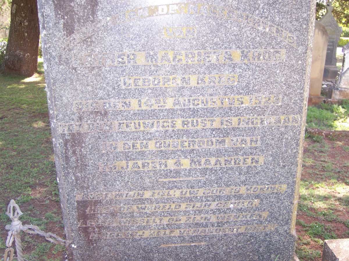 KROG Esther Magrieta nee KROG -1925
