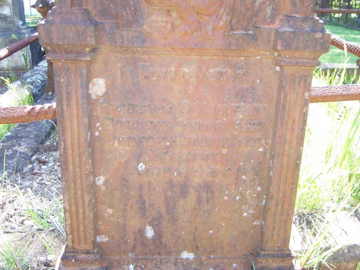 THOMPSON Frederick C. 1892-1896