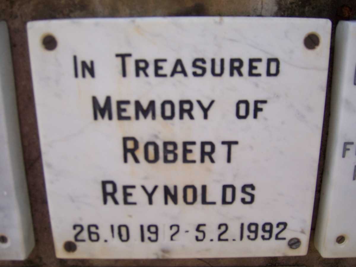 REYNOLDS Robert 1912-1992