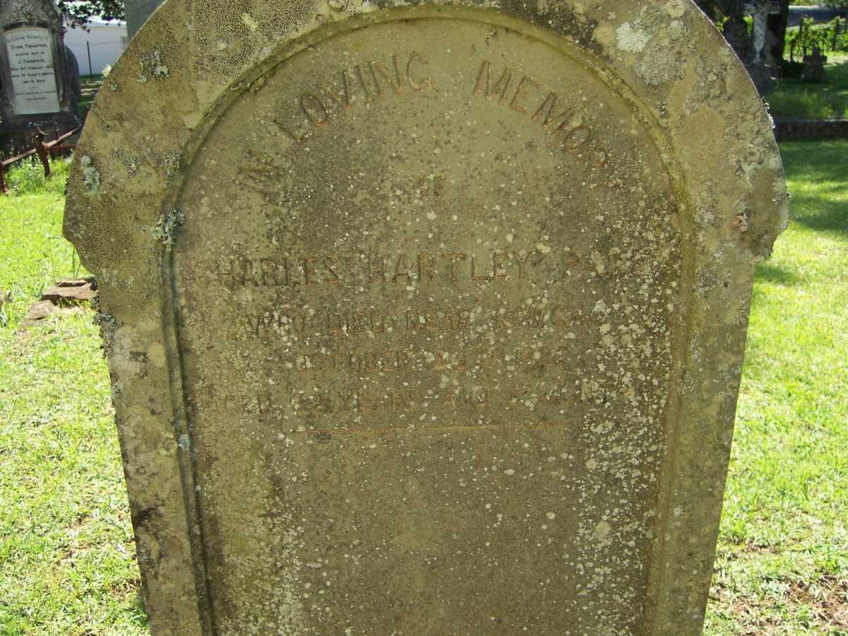 PAGE Charles Hartley -1886