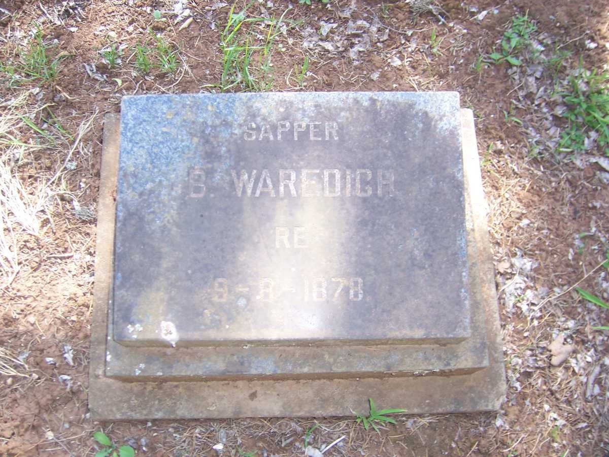 WAREDICH B. -1878
