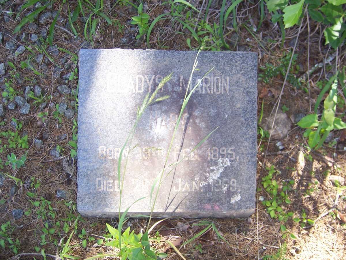 HART Gladys Marion 1895-1969
