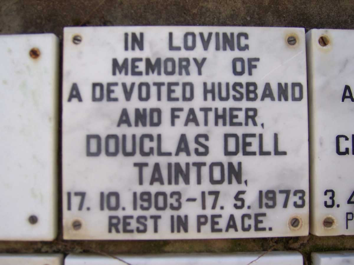 TAINTON Douglas Dell 1903-1973