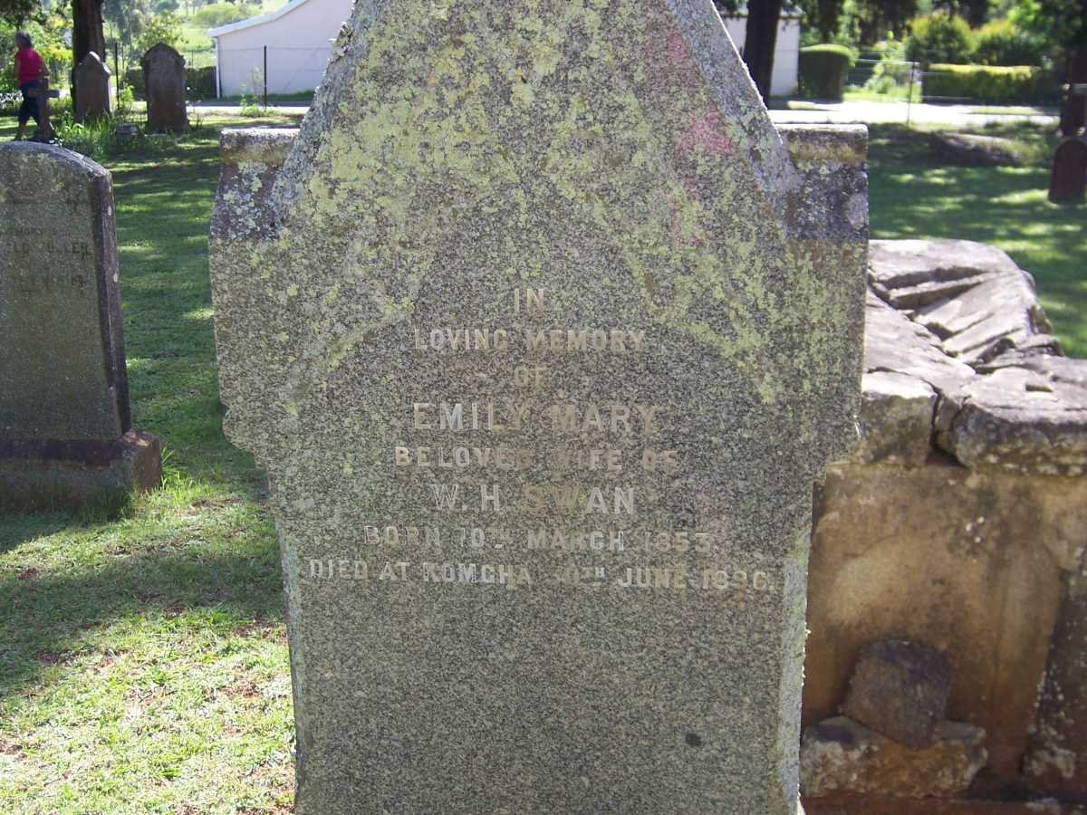 SWAN Emily Mary 1853-1896