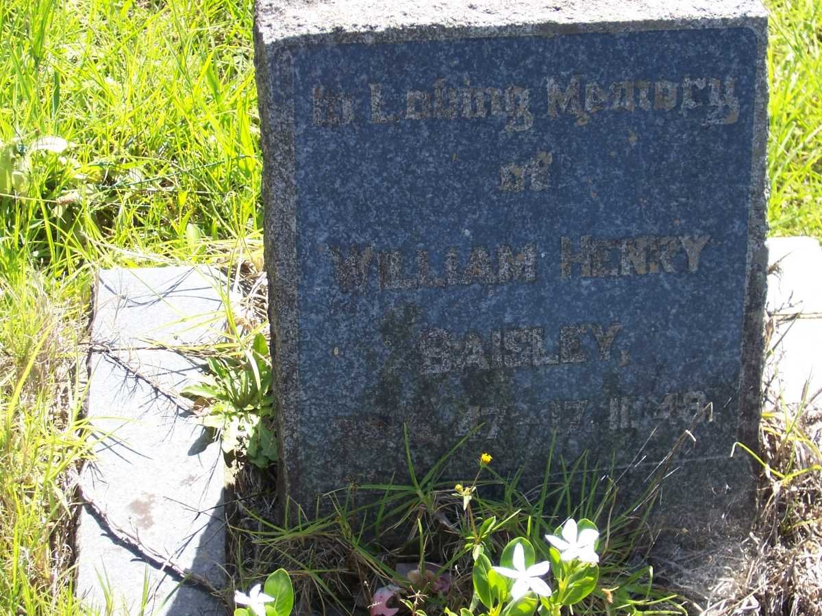BAISLEY William Henry 1947-1948