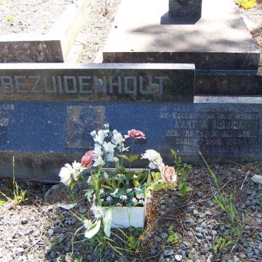 BEZUIDENHOUT Martha Louica nee KRIEL 18?9-1974