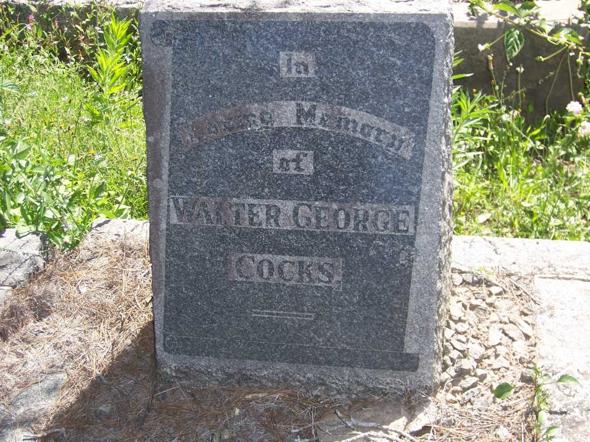 COCKS Walter George