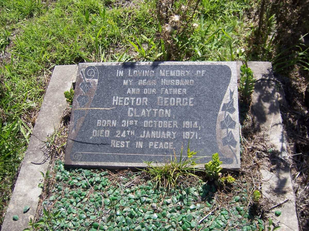 CLAYTON Hector George 1914-1971