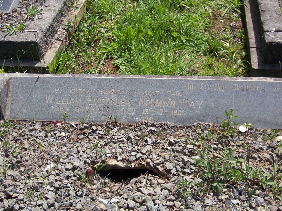 DAY William Eversley Norman 1932-1963