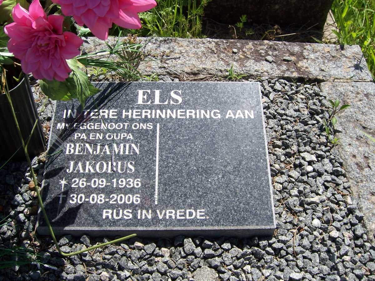 ELS Benjamin Jacobus 1936-2006