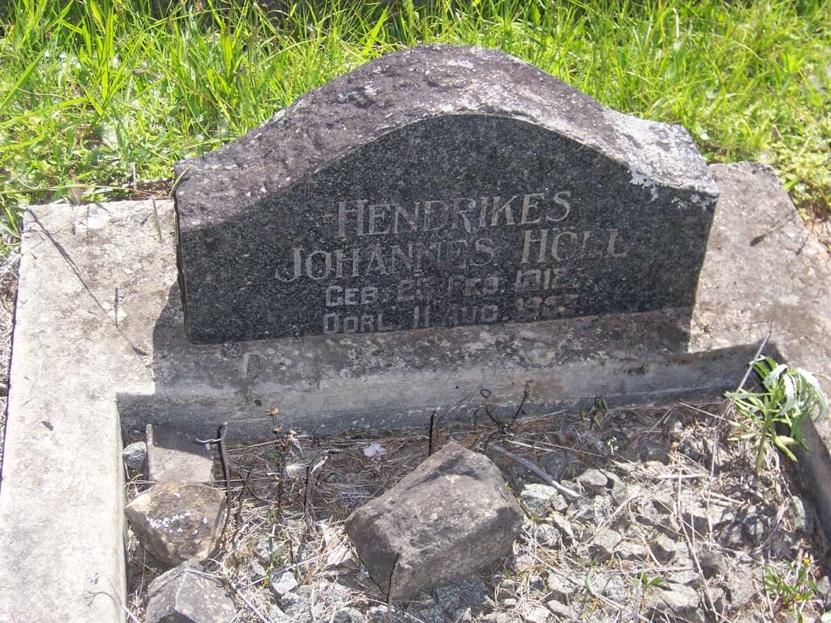 HOLL Hendrikes Johannes 1912-1955