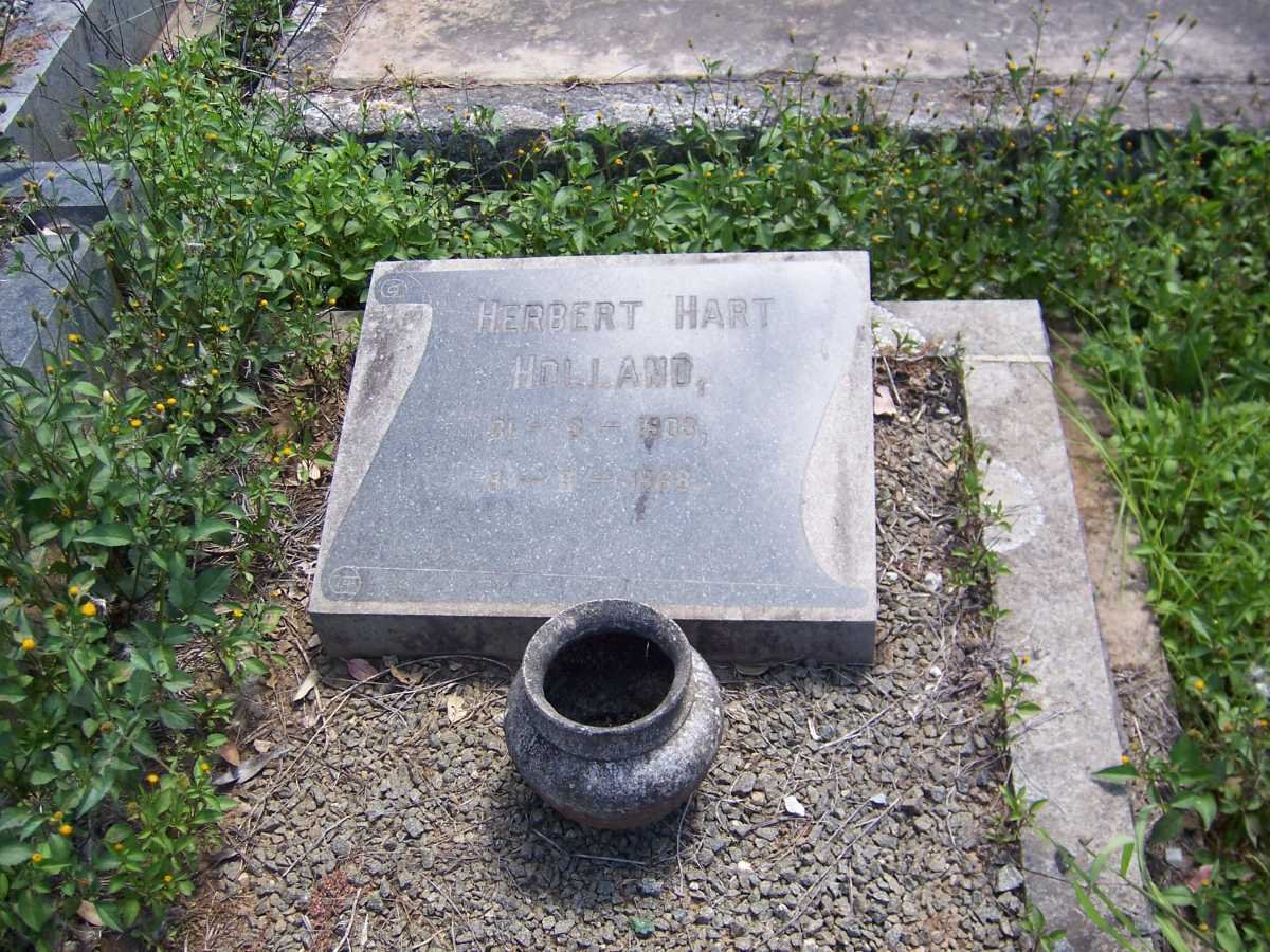 HOLLAND Herbert Hart 1903-1968