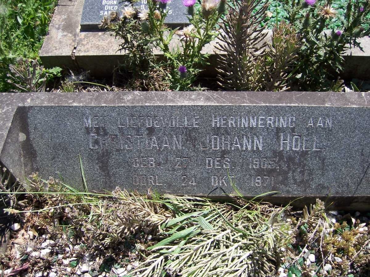 HOLL Christiaan Johann 1905-1971