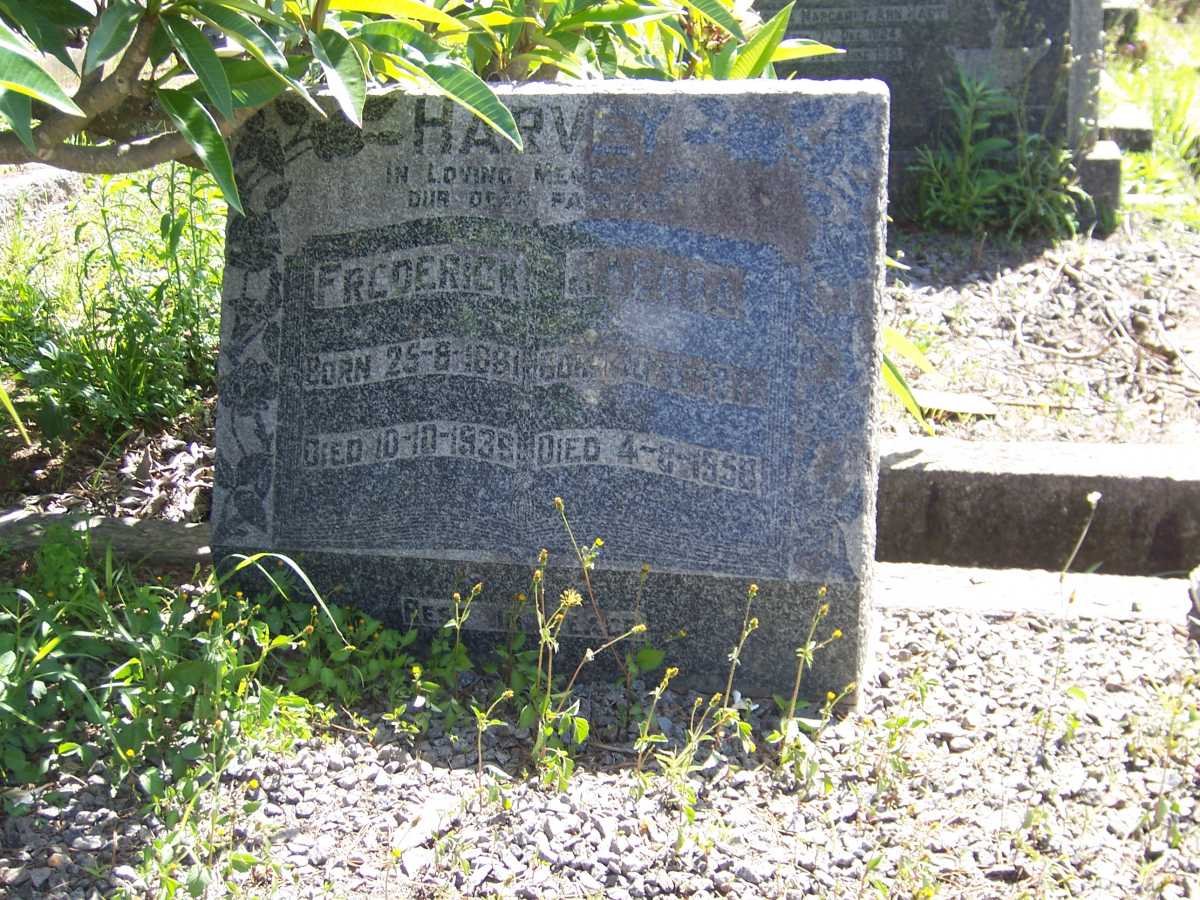 HARVEY Frederick 1861-1939 &amp; Jacoba 1870-1956