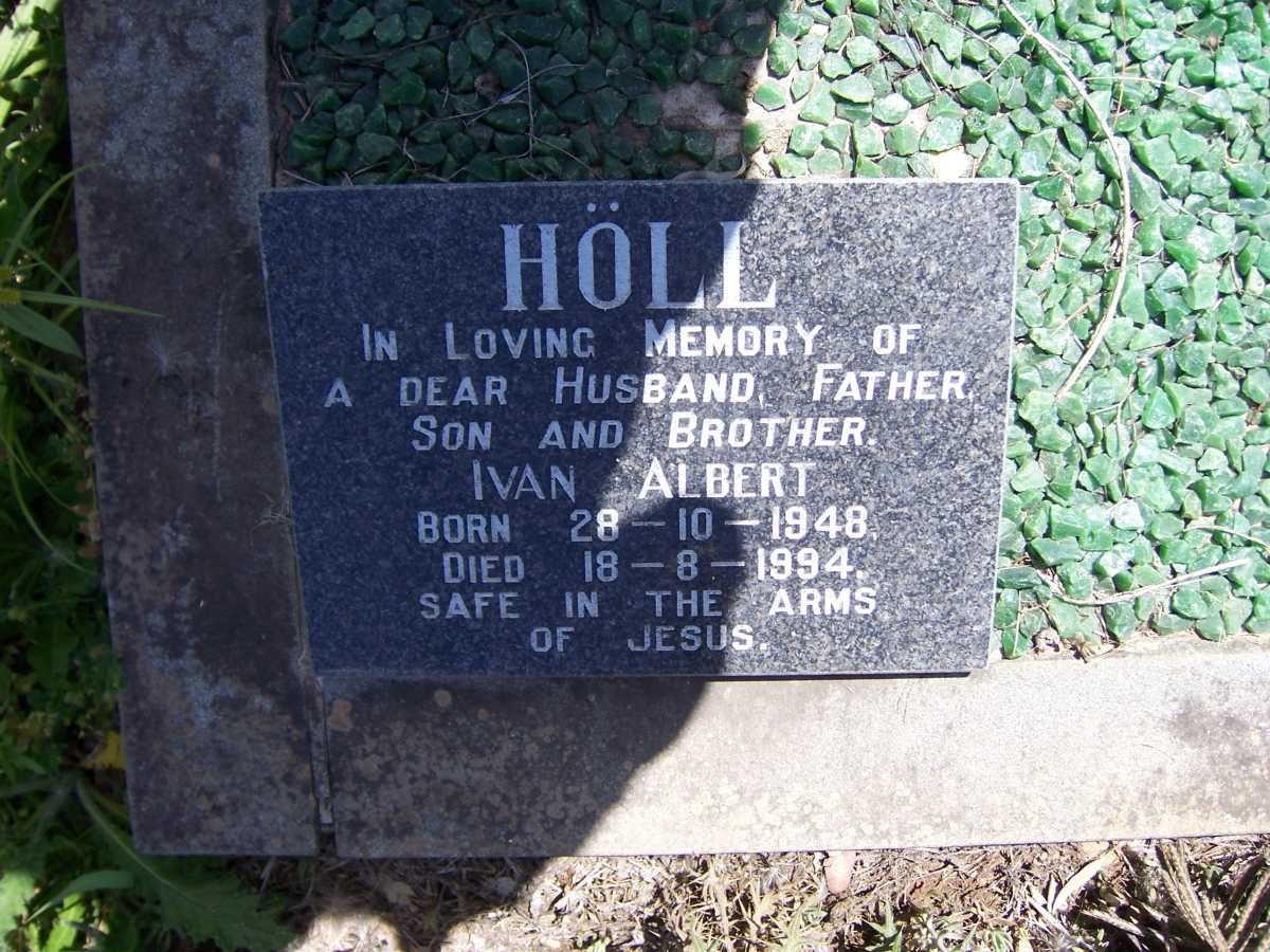 HOLL Ivan Albert 1948-1994