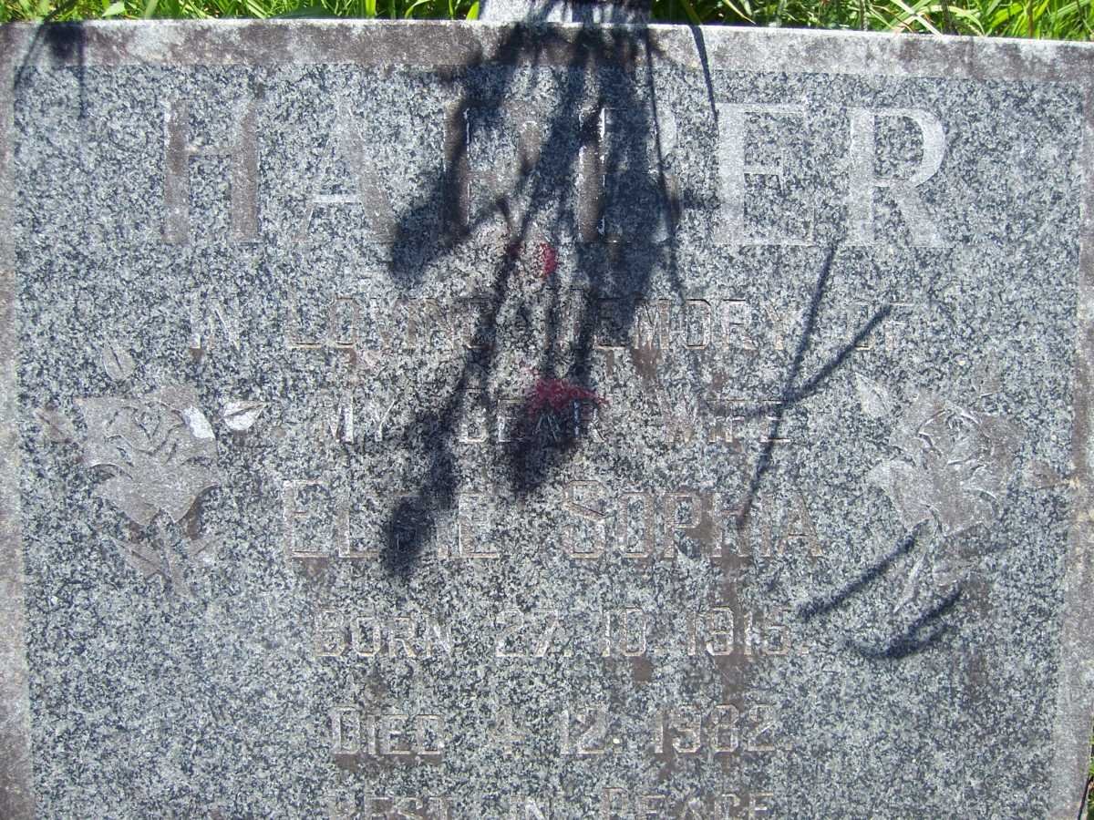 HARBER Elsie Sophia 1915-1982