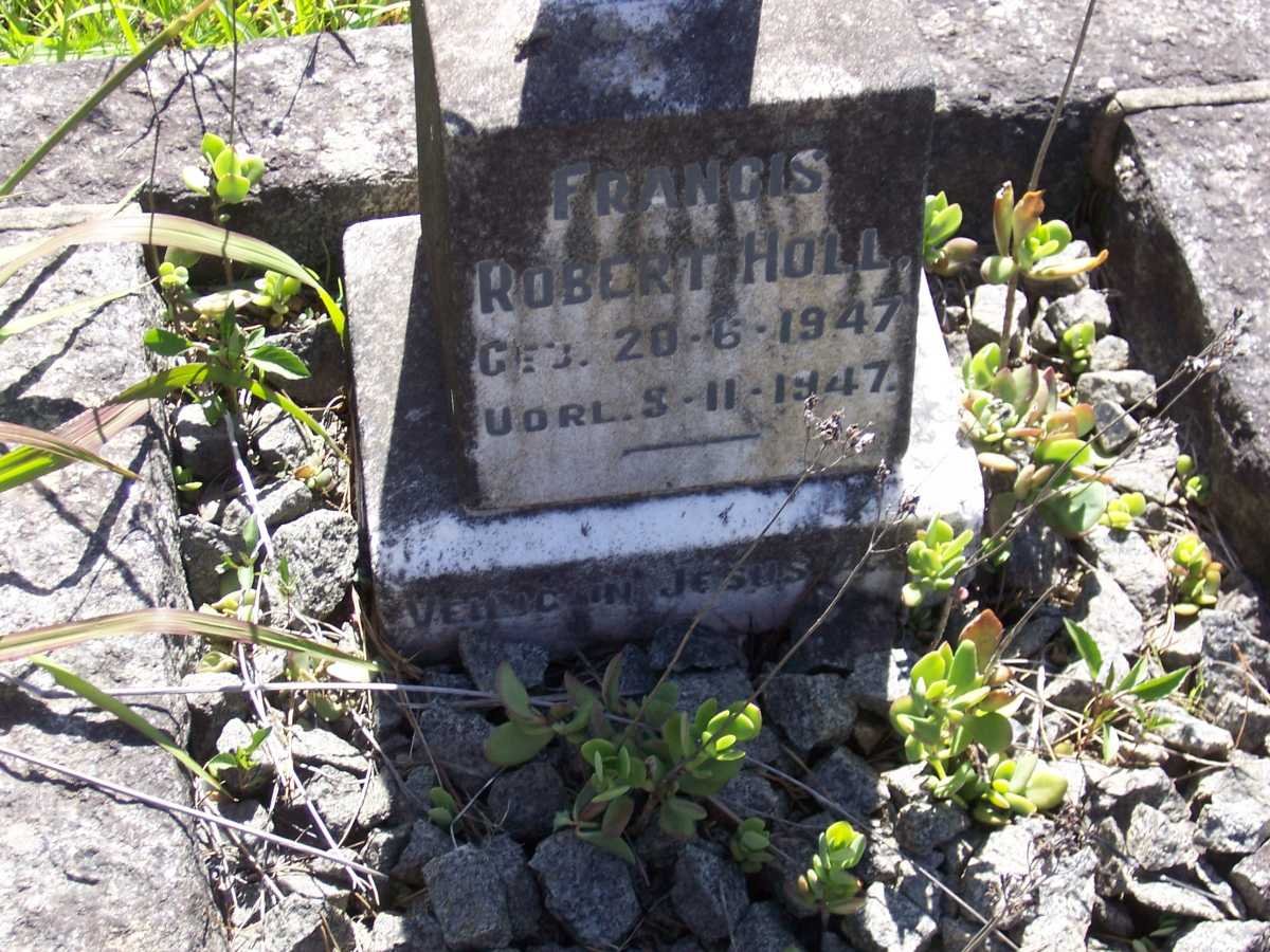 HOLL Francis Robert 1947-1947
