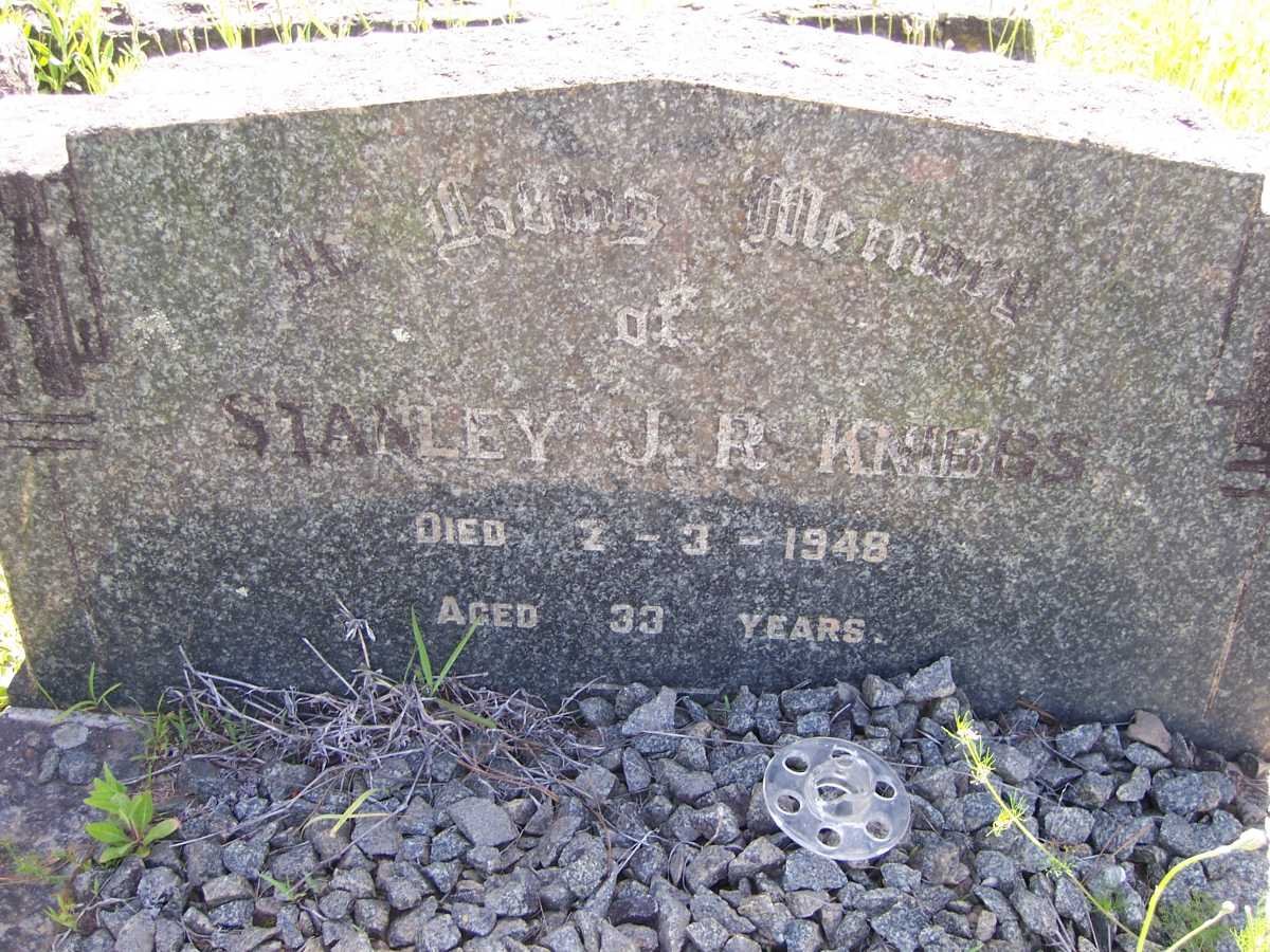 KNIBBS Stanley J.R. -1948