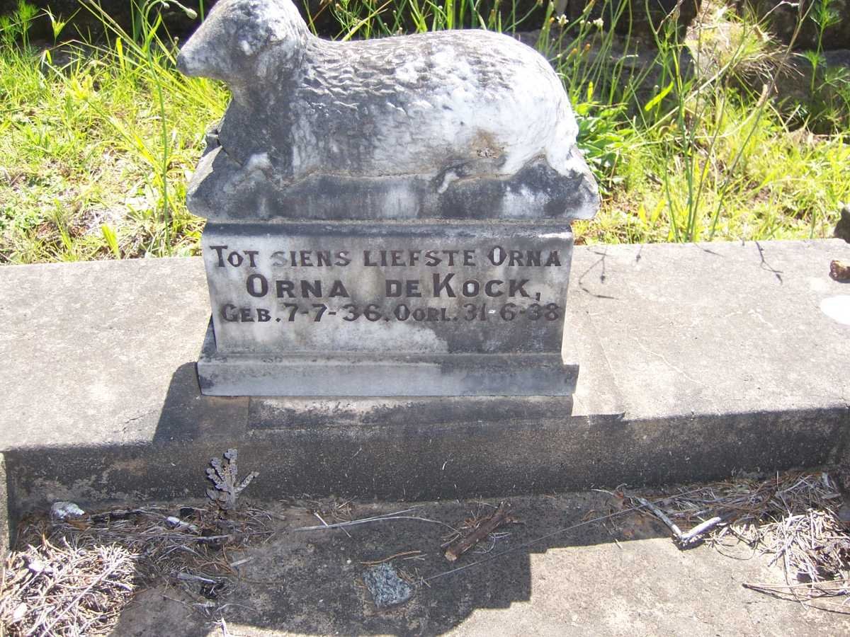 KOCK Orna, de 1936-1938