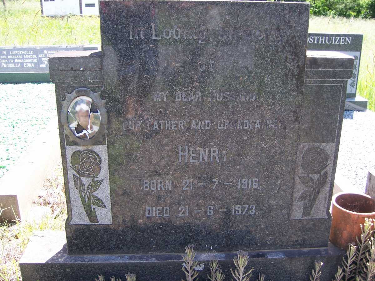 ? Henry 1916-1973