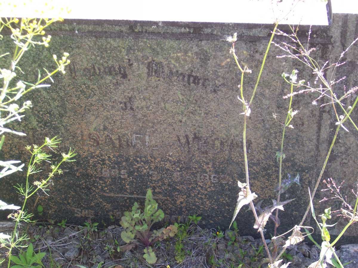 ? WRO? Isabel 1885-1963