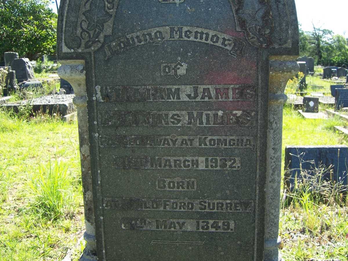 MILES William James Perkins 1849-1932