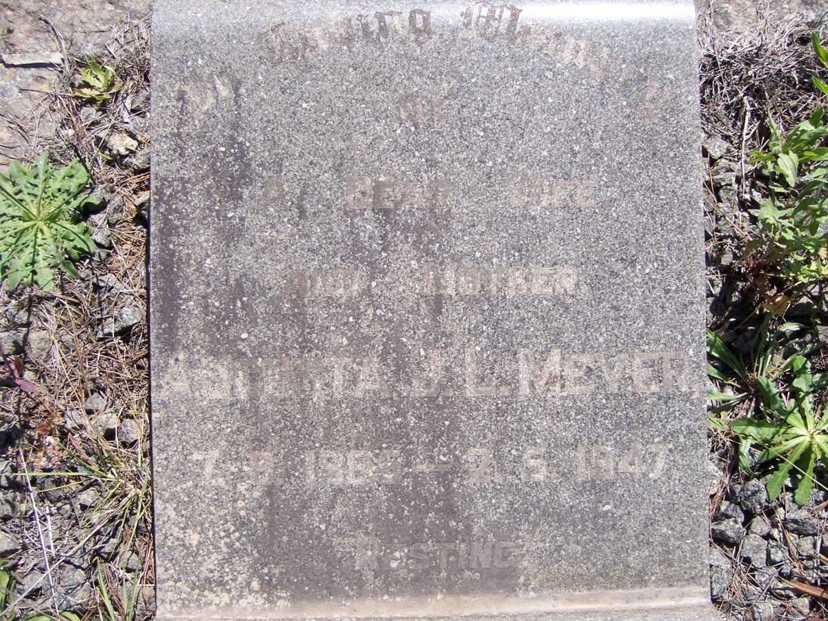 MEYER Auguste J.L. 1865-1947
