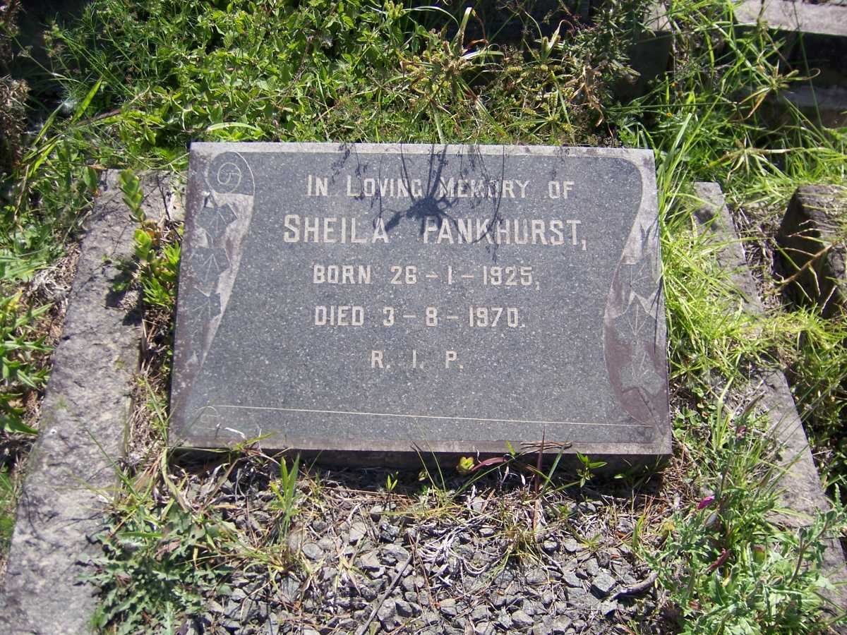 PANKHURST Sheila 1925-1970
